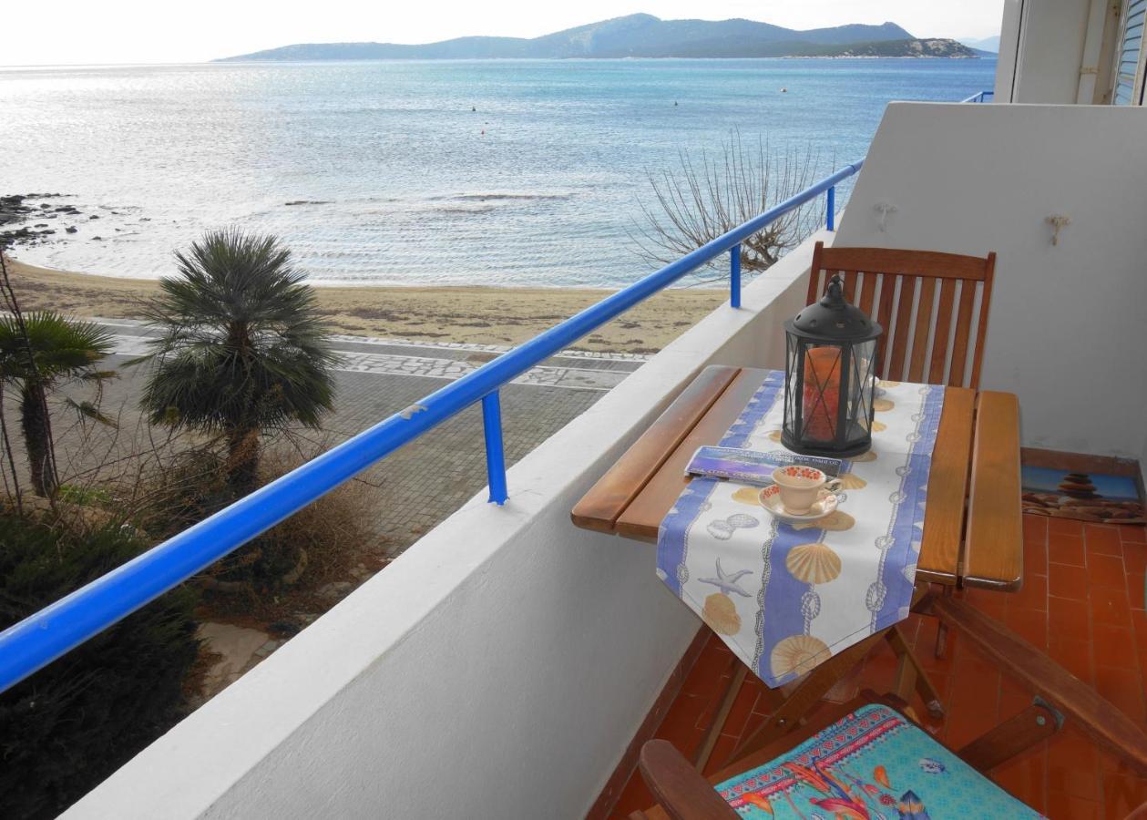 Nea Styra Seafront Apartment With Stunning View Exterior foto